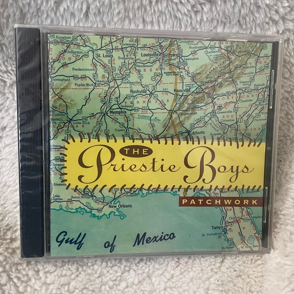 RARE NEW SEALED The Priestie Boys “Patchwork” CD With 15 Tracks Back Case Crack - Picture 1 of 3